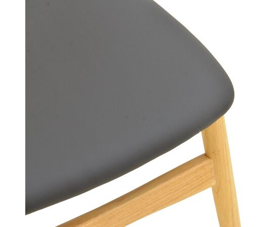 Καρέκλα Cardith pakoworld rubberwood-plywood σε φυσική απόχρωση-pu μαύρο 48x51x78εκ - ΚΑΡΕΚΛΕΣ - ΠΟΛΥΘΡΟΝΕΣ ΕΣ. στο Milonadakis.gr