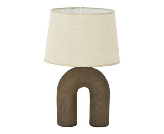 Επιτραπέζιο φωτιστικό Archo Inart Ε27 κεραμικό σε γκρι antique-μπεζ απόχρωση Φ30x45εκ - ΕΠΙΤΡΑΠΕΖΙΑ ΦΩΤΙΣΤΙΚΑ στο Milonadakis.gr