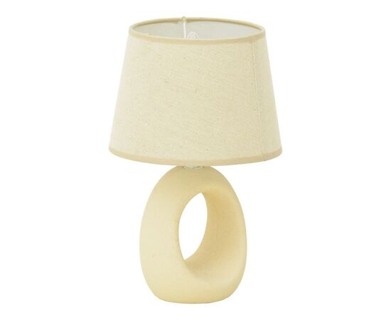 Επιτραπέζιο φωτιστικό Collie Inart Ε14 κεραμικό σε μπεζ απόχρωση Φ18x29εκ - ΕΠΙΤΡΑΠΕΖΙΑ ΦΩΤΙΣΤΙΚΑ στο Milonadakis.gr