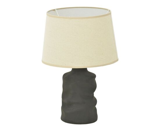 Επιτραπέζιο φωτιστικό Wabbi Inart Ε27 κεραμικό σε μαύρο-μπεζ απόχρωση Φ28x41εκ - ΕΠΙΤΡΑΠΕΖΙΑ ΦΩΤΙΣΤΙΚΑ στο Milonadakis.gr