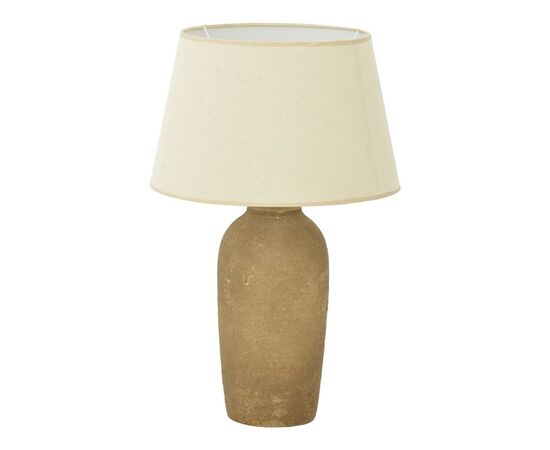 Επιτραπέζιο φωτιστικό Barout Inart Ε27 κεραμικό σε γκρι antique- μπεζ απόχρωση Φ40x62εκ - ΕΠΙΤΡΑΠΕΖΙΑ ΦΩΤΙΣΤΙΚΑ στο Milonadakis.gr