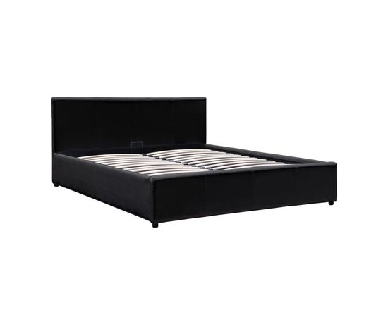 Κρεβάτι Dellia pakoworld με αποθηκευτικό χώρο pu μαύρο 150x200εκ - ΚΡΕΒΑΤΙΑ στο Milonadakis.gr