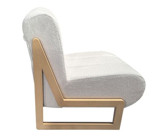 Πολυθρόνα Cocoon pakoworld ύφασμα σε λευκή -πόδια σε φυσική απόχρωση 65x75x77εκ - ΚΑΡΕΚΛΕΣ - ΠΟΛΥΘΡΟΝΕΣ ΕΣ. στο Milonadakis.gr