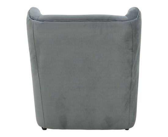 Πολυθρόνα Regalo pakoworld βελούδο σε ανθρακί απόχρωση 75x88x85εκ - ΚΑΡΕΚΛΕΣ - ΠΟΛΥΘΡΟΝΕΣ ΕΣ. στο Milonadakis.gr