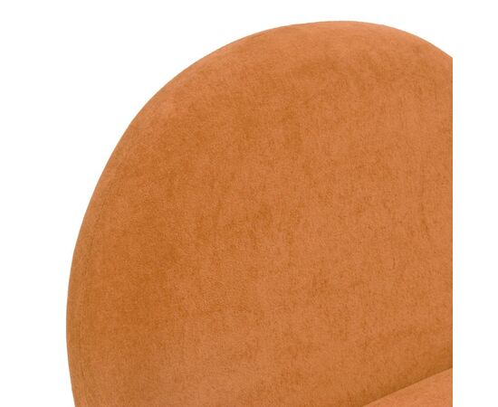 Πολυθρόνα περιστρεφόμενη Zenny pakoworld υφασμα terracotta 64x85x68εκ - ΚΑΡΕΚΛΕΣ - ΠΟΛΥΘΡΟΝΕΣ ΕΣ. στο Milonadakis.gr