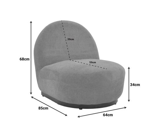 Πολυθρόνα περιστρεφόμενη Zenny pakoworld υφασμα terracotta 64x85x68εκ - ΚΑΡΕΚΛΕΣ - ΠΟΛΥΘΡΟΝΕΣ ΕΣ. στο Milonadakis.gr