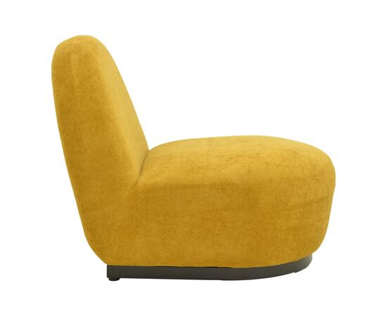 Πολυθρόνα περιστρεφόμενη Zenny pakoworld υφασμα κίτρινο 64x85x68εκ - ΚΑΡΕΚΛΕΣ - ΠΟΛΥΘΡΟΝΕΣ ΕΣ. στο Milonadakis.gr