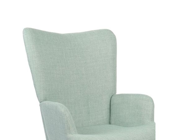 Πολυθρόνα-μπερζέρα Gerlina pakoworld μέντα ύφασμα με πόδι σε φυσική απόχρωση 71x64x94εκ - ΚΑΡΕΚΛΕΣ - ΠΟΛΥΘΡΟΝΕΣ ΕΣ. στο Milonadakis.gr