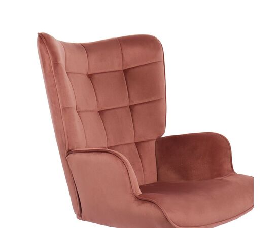 Πολυθρόνα-μπερζέρα Lobima pakoworld περιστρεφόμενη σάπιο μήλο βελούδο με βάση σε μαύρη απόχρωση 71x68x104εκ - ΚΑΡΕΚΛΕΣ - ΠΟΛΥΘΡΟΝΕΣ ΕΣ. στο Milonadakis.gr