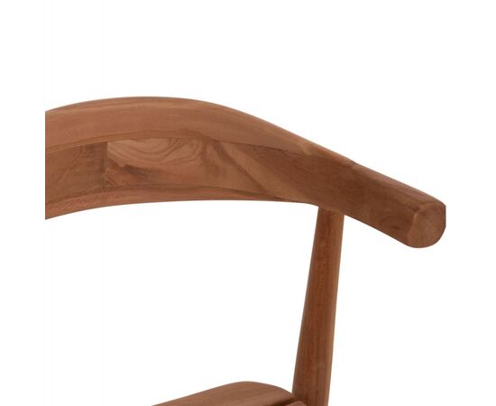 ΚΑΡΕΚΛΑ ΤΡΑΠΕΖΑΡΙΑΣ ΕΞ.ΧΩΡΟΥ DONNY HM6378 ΞΥΛΟ TEAK 52x54x74Υεκ. - ΚΑΡΕΚΛΕΣ - ΠΟΛΥΘΡΟΝΕΣ στο Milonadakis.gr