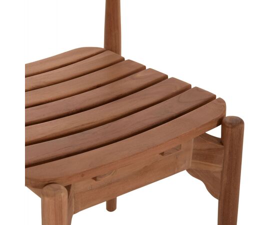 ΚΑΡΕΚΛΑ ΤΡΑΠΕΖΑΡΙΑΣ ΕΞ.ΧΩΡΟΥ DONNY HM6378 ΞΥΛΟ TEAK 52x54x74Υεκ. - ΚΑΡΕΚΛΕΣ - ΠΟΛΥΘΡΟΝΕΣ στο Milonadakis.gr