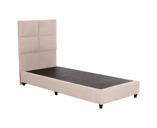 ΚΡΕΒΑΤΙ ΜΟΝΟ MILO HM652.32 ΜΠΕΖ TEDDY ΥΦΑΣΜΑ ΓΙΑ ΣΤΡΩΜΑ 90x200εκ - ΚΡΕΒΑΤΙΑ στο Milonadakis.gr