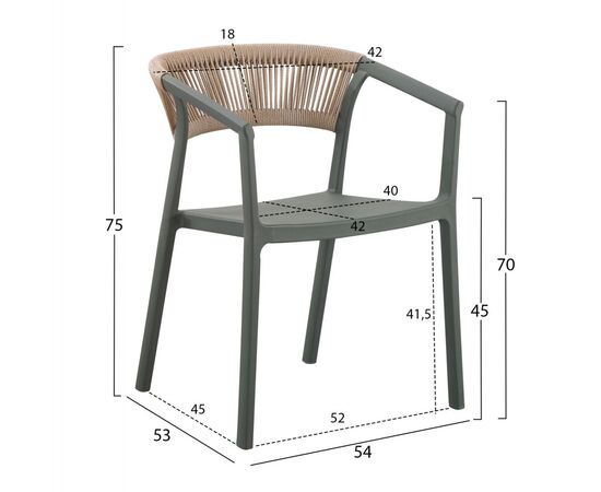 ΠΟΛΥΘΡΟΝΑ ΠΟΛΥΠΡΟΠΥΛΕΝΙΟΥ BOGI HM6240.05 OLIVE GREEN--P.P. ΜΠΕΖ ΣΧΟΙΝΙ 56,5x53x80Υεκ - ΚΑΡΕΚΛΕΣ - ΠΟΛΥΘΡΟΝΕΣ στο Milonadakis.gr