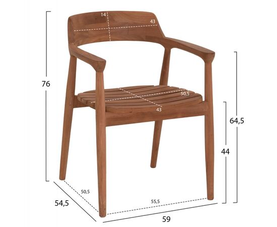 ΣΕΤ ΤΡΑΠΕΖΑΡΙΑΣ FREM HM21291 ΤΡΑΠΕΖΙ & 6 ΠΟΛΥΘΡΟΝΕΣ---ΤΕΑΚ ΞΥΛΟ - ΣΕΤ ΤΡΑΠΕΖΑΡΙΕΣ στο Milonadakis.gr