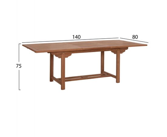 ΣΕΤ ΤΡΑΠΕΖΑΡΙΑΣ DONNY HM21292 ΤΡΑΠΕΖΙ ΕΠΕΚΤΕΙΝΟΜΕΝΟ & 6 ΠΟΛΥΘΡΟΝΕΣ--ΤΕΑΚ - ΣΕΤ ΤΡΑΠΕΖΑΡΙΕΣ στο Milonadakis.gr