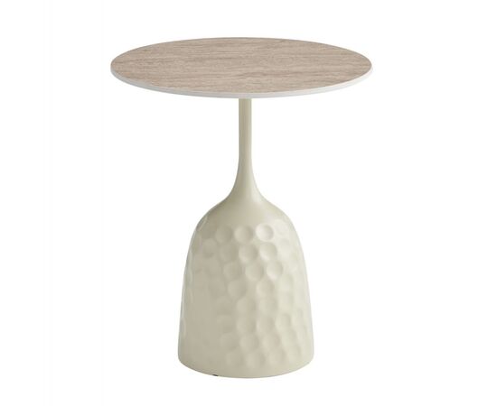 ΤΡΑΠΕΖΙ ΣΑΛΟΝΙΟΥ LONGSTEM HM18317.04 ΒΑΣΗ ΣΑΜΠΑΝΙ--ΚΕΡΑΜΙΚΟ TOP TRAVERTINE STONE Φ50 - ΤΡΑΠΕΖΙΑ ΚΟΥΖΙΝΑΣ στο Milonadakis.gr