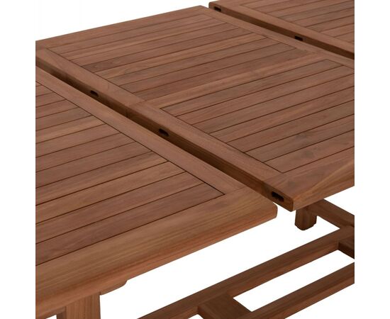 TΡΑΠΕΖΙ ΤΡΑΠΕΖΑΡΙΑΣ ΑΝΟΙΓΟΜΕΝΟ CRANDER HM6376 ΞΥΛΟ TEAK ΣΕ ΦΥΣΙΚΟ 180-240x100x76Υεκ - ΤΡΑΠΕΖΙΑ ΕΞ. ΧΩΡΟΥ στο Milonadakis.gr