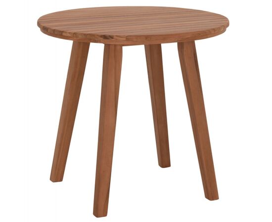 TΡΑΠΕΖΙ ΤΡΑΠΕΖΑΡΙΑΣ ΣΤΡΟΓΓΥΛΟ DANTE HM6379 ΞΥΛΟ TEAK Φ80x75Υεκ. - ΤΡΑΠΕΖΙΑ ΕΞ. ΧΩΡΟΥ στο Milonadakis.gr