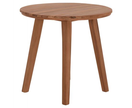 TΡΑΠΕΖΙ ΤΡΑΠΕΖΑΡΙΑΣ ΣΤΡΟΓΓΥΛΟ DANTE HM6379 ΞΥΛΟ TEAK Φ80x75Υεκ. - ΤΡΑΠΕΖΙΑ ΕΞ. ΧΩΡΟΥ στο Milonadakis.gr