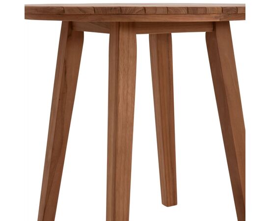TΡΑΠΕΖΙ ΤΡΑΠΕΖΑΡΙΑΣ ΣΤΡΟΓΓΥΛΟ DANTE HM6379 ΞΥΛΟ TEAK Φ80x75Υεκ. - ΤΡΑΠΕΖΙΑ ΕΞ. ΧΩΡΟΥ στο Milonadakis.gr