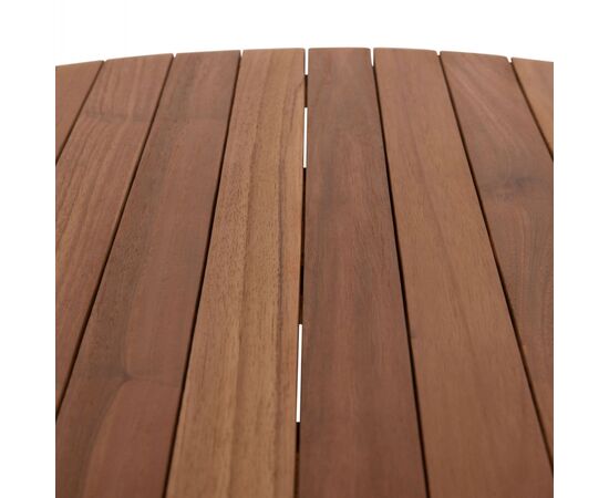 TΡΑΠΕΖΙ ΤΡΑΠΕΖΑΡΙΑΣ ΣΤΡΟΓΓΥΛΟ DANTE HM6379 ΞΥΛΟ TEAK Φ80x75Υεκ. - ΤΡΑΠΕΖΙΑ ΕΞ. ΧΩΡΟΥ στο Milonadakis.gr