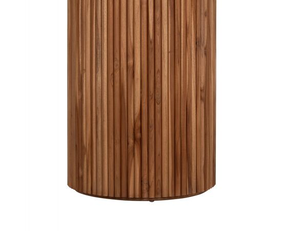 ΤΡΑΠΕΖΙ ΤΡΑΠΕΖΑΡΙΑΣ ΣΤΡΟΓΓΥΛΟ RODER HM9896 ΞΥΛΟ ΤΕΑΚ- 3εκ. πάχος επιφ.- Φ130x79,5Υεκ - ΤΡΑΠΕΖΙΑ ΚΟΥΖΙΝΑΣ στο Milonadakis.gr