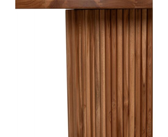 ΤΡΑΠΕΖΙ ΤΡΑΠΕΖΑΡΙΑΣ ΣΤΡΟΓΓΥΛΟ RODER HM9896 ΞΥΛΟ ΤΕΑΚ- 3εκ. πάχος επιφ.- Φ130x79,5Υεκ - ΤΡΑΠΕΖΙΑ ΚΟΥΖΙΝΑΣ στο Milonadakis.gr