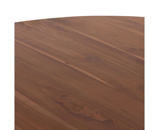 ΤΡΑΠΕΖΙ ΤΡΑΠΕΖΑΡΙΑΣ ΣΤΡΟΓΓΥΛΟ RODER HM9896 ΞΥΛΟ ΤΕΑΚ- 3εκ. πάχος επιφ.- Φ130x79,5Υεκ - ΤΡΑΠΕΖΙΑ ΚΟΥΖΙΝΑΣ στο Milonadakis.gr