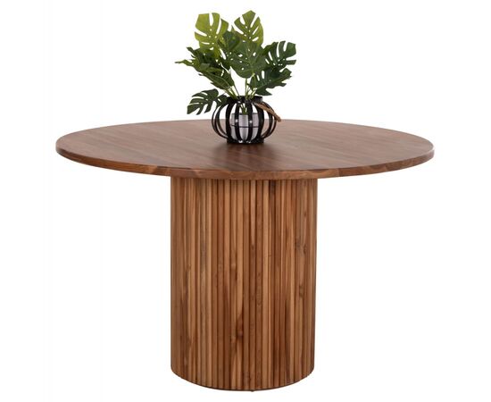 ΤΡΑΠΕΖΙ ΤΡΑΠΕΖΑΡΙΑΣ ΣΤΡΟΓΓΥΛΟ RODER HM9896 ΞΥΛΟ ΤΕΑΚ- 3εκ. πάχος επιφ.- Φ130x79,5Υεκ - ΤΡΑΠΕΖΙΑ ΚΟΥΖΙΝΑΣ στο Milonadakis.gr