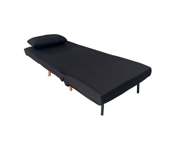 SARA BLACK ΥΦΑΣΜΑ ΠΟΛΥΘΡΟΝΑ/ΚΡΕΒΑΤΙ 75X80X84εκ. - ΚΑΝΑΠΕΔΕΣ-ΣΑΛΟΝΙΑ στο Milonadakis.gr