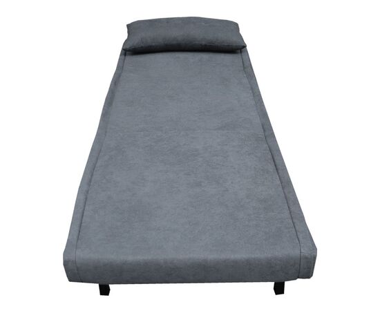 Πολυθρόνα-κρεβάτι Josuane I pakoworld ύφασμα σε ανθρακί απόχρωση 78x80x81εκ - ΚΑΝΑΠΕΔΕΣ-ΣΑΛΟΝΙΑ στο Milonadakis.gr