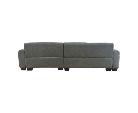 Γωνιακός αναστρέψιμος καναπές Erros pakoworld ύφασμα γκρι 287x161x71εκ - ΚΑΝΑΠΕΔΕΣ-ΣΑΛΟΝΙΑ στο Milonadakis.gr