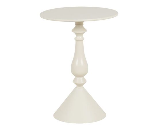 Βοηθητικό τραπέζι Lalou pakoworld μέταλλο σε κρέμα απόχρωση Φ40x55εκ - ΒΟΗΘΗΤΙΚΑ ΤΡΑΠΕΖΑΚΙΑ στο Milonadakis.gr