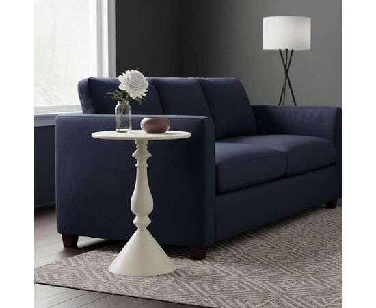 Βοηθητικό τραπέζι Lalou pakoworld μέταλλο σε κρέμα απόχρωση Φ40x55εκ - ΒΟΗΘΗΤΙΚΑ ΤΡΑΠΕΖΑΚΙΑ στο Milonadakis.gr