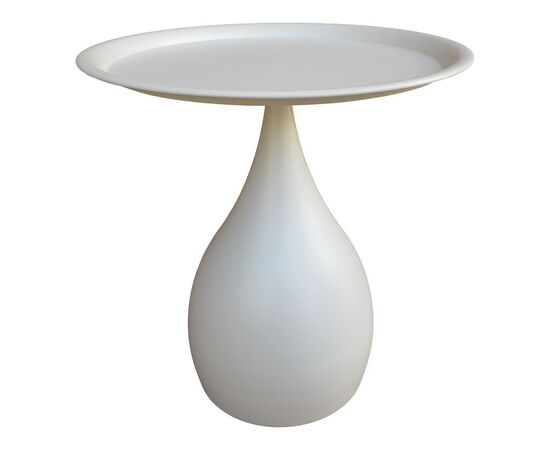 Βοηθητικό τραπέζι Samino pakoworld μέταλλο σε κρεμ απόχρωση Φ39x42εκ - ΒΟΗΘΗΤΙΚΑ ΤΡΑΠΕΖΑΚΙΑ στο Milonadakis.gr