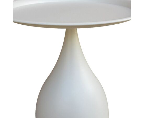 Βοηθητικό τραπέζι Samino pakoworld μέταλλο σε κρεμ απόχρωση Φ39x42εκ - ΒΟΗΘΗΤΙΚΑ ΤΡΑΠΕΖΑΚΙΑ στο Milonadakis.gr