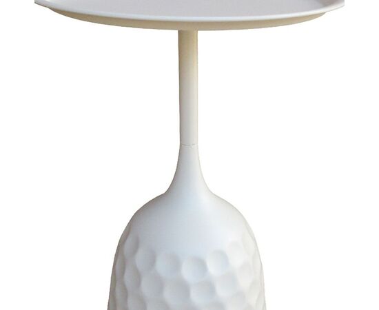 Βοηθητικό τραπέζι Waini pakoworld μέταλλο σε κρεμα απόχρωση Φ39x60εκ - ΒΟΗΘΗΤΙΚΑ ΤΡΑΠΕΖΑΚΙΑ στο Milonadakis.gr