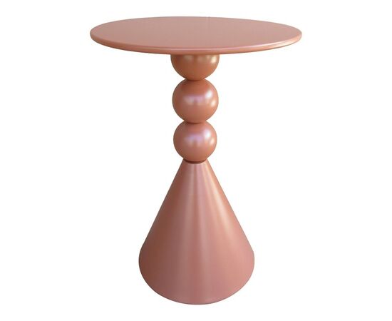 Βοηθητικό τραπέζι Bilane pakoworld μέταλλο σε terracotta απόχρωση Φ39x55εκ - ΒΟΗΘΗΤΙΚΑ ΤΡΑΠΕΖΑΚΙΑ στο Milonadakis.gr