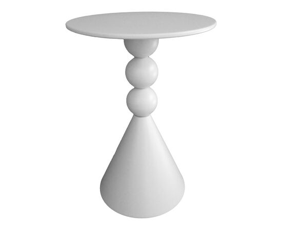 Βοηθητικό τραπέζι Bilane pakoworld μέταλλο σε κρεμ απόχρωση Φ39x55εκ - ΒΟΗΘΗΤΙΚΑ ΤΡΑΠΕΖΑΚΙΑ στο Milonadakis.gr