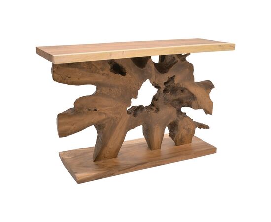 Κονσόλα Nasiol Inart teak ξύλο σε φυσική απόχρωση 120x40x75εκ - ΣΥΡΤΑΡΙΕΡΕΣ - ΤΟΥΑΛΕΤΕΣ στο Milonadakis.gr