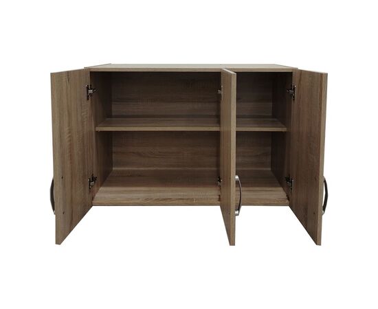 Πατάρι ντουλάπας τρίφυλλο Lego pakoworld σε oak απόχρωση 90x41.5x60εκ - ΝΤΟΥΛΑΠΕΣ στο Milonadakis.gr