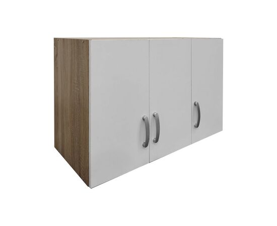 Πατάρι ντουλάπας τρίφυλλο Lego pakoworld σε oak-λευκή απόχρωση 90x41.5x60εκ - ΝΤΟΥΛΑΠΕΣ στο Milonadakis.gr