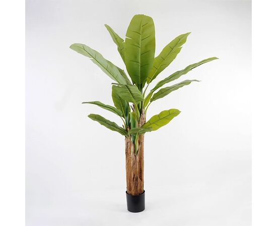 Διακοσμητικό φυτό σε γλάστρα Banana Tree Inart πράσινο Φ53x190εκ - ΤΕΧΝΗΤΑ ΦΥΤΑ στο Milonadakis.gr