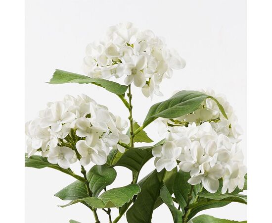 Διακοσμητικό φυτό σε γλάστρα Hydrangea Inart λευκό Φ35x50εκ - ΤΕΧΝΗΤΑ ΦΥΤΑ στο Milonadakis.gr