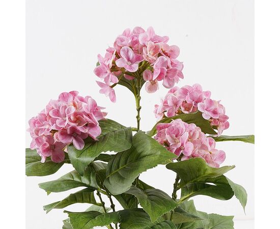 Διακοσμητικό φυτό σε γλάστρα Hydrangea Inart ροζ Φ35x50εκ - ΤΕΧΝΗΤΑ ΦΥΤΑ στο Milonadakis.gr