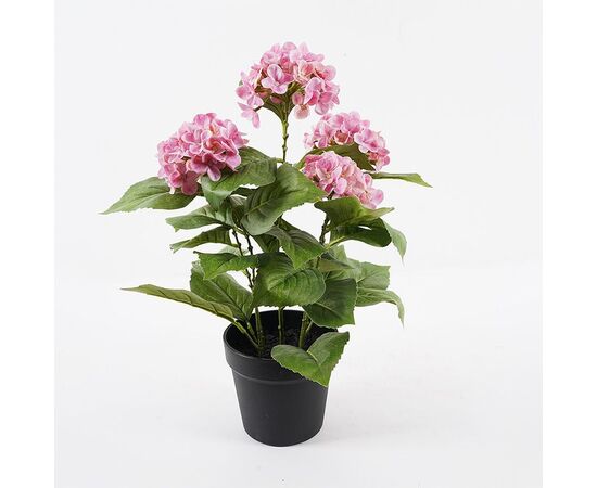 Διακοσμητικό φυτό σε γλάστρα Hydrangea Inart ροζ Φ35x50εκ - ΤΕΧΝΗΤΑ ΦΥΤΑ στο Milonadakis.gr