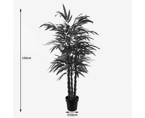 Διακοσμητικό φυτό σε γλάστρα Arti Bamboo Inart πράσινο Φ70x150εκ - ΤΕΧΝΗΤΑ ΦΥΤΑ στο Milonadakis.gr