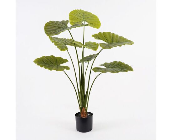 Διακοσμητικό φυτό σε γλάστρα Alocasia Inart πράσινο Φ90x120εκ - ΤΕΧΝΗΤΑ ΦΥΤΑ στο Milonadakis.gr
