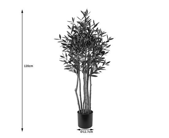 Διακοσμητικό φυτό σε γλάστρα Olia Inart πράσινο Φ52x120εκ - ΤΕΧΝΗΤΑ ΦΥΤΑ στο Milonadakis.gr
