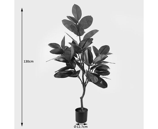 Διακοσμητικό φυτό σε γλάστρα Ficus Lyrata Inart πράσινο Φ70x130εκ - ΤΕΧΝΗΤΑ ΦΥΤΑ στο Milonadakis.gr